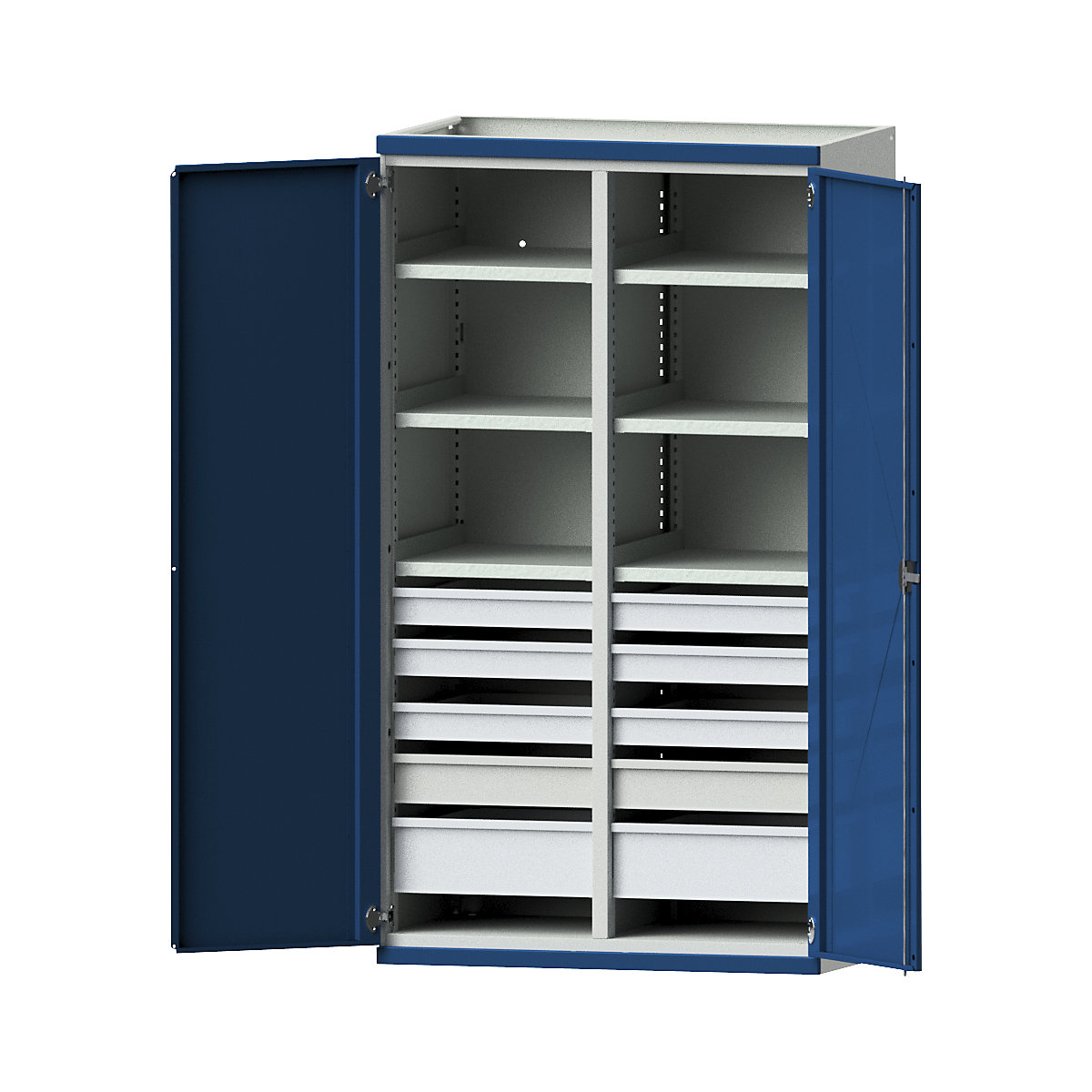 Heavy duty cupboard with centre partition – ANKE