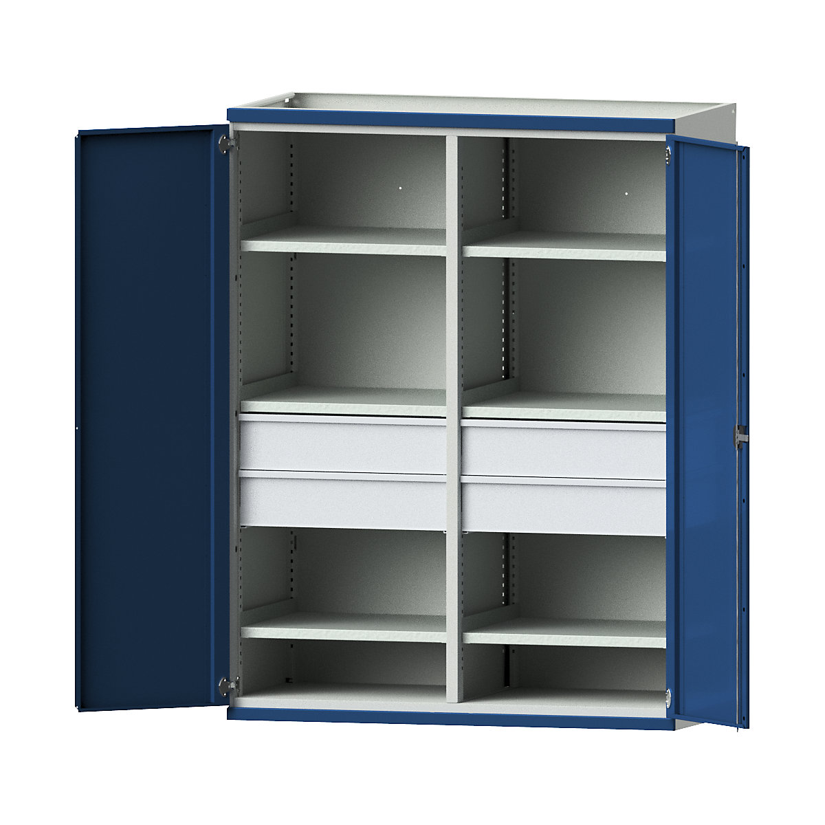 JUMBO heavy duty cupboard with centre partition – ANKE (Product illustration 4)-3