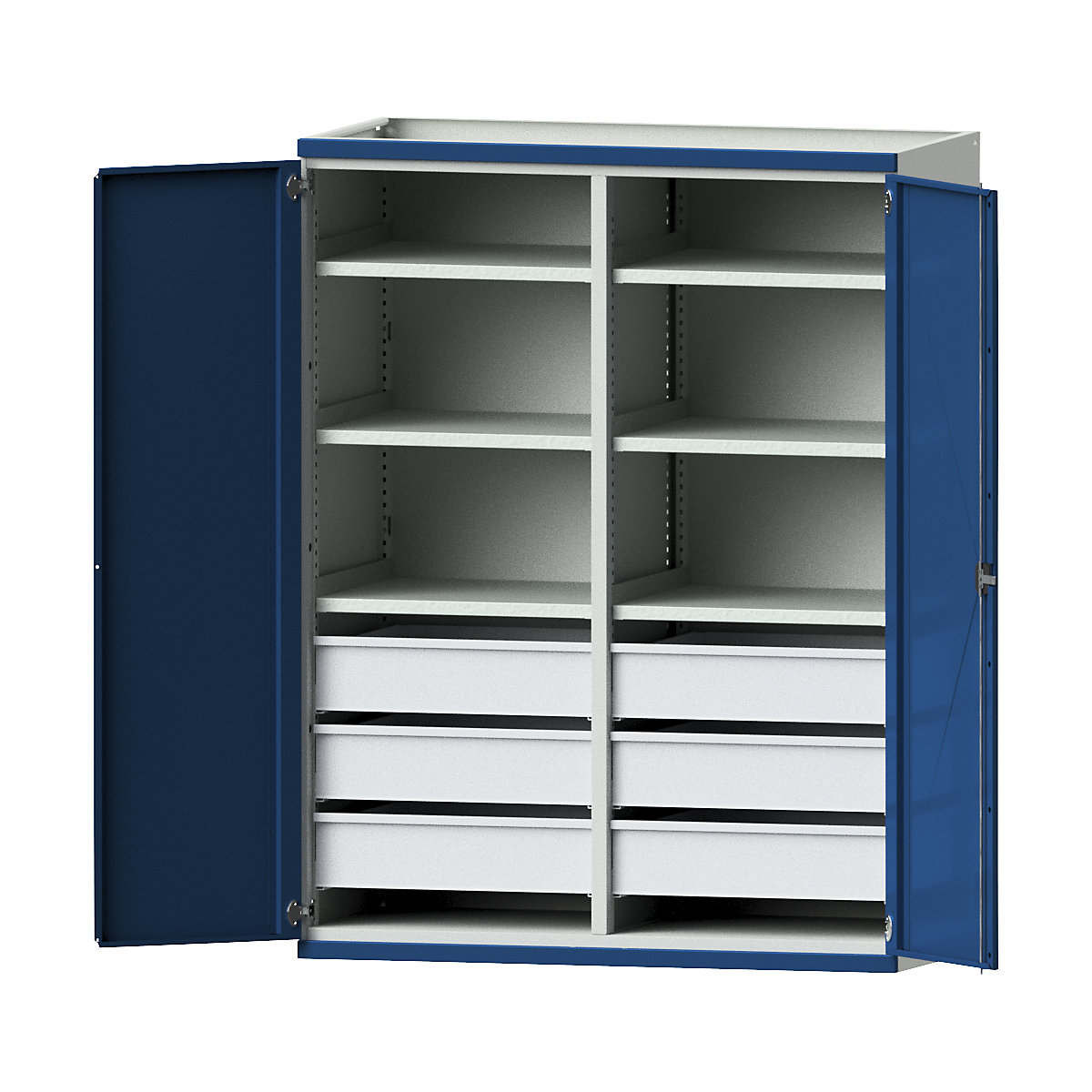 JUMBO heavy duty cupboard with centre partition – ANKE (Product illustration 15)-14