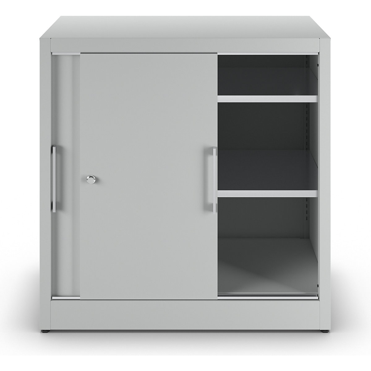 Sliding door cupboard, height 1000 mm – eurokraft pro (Product illustration 13)-12