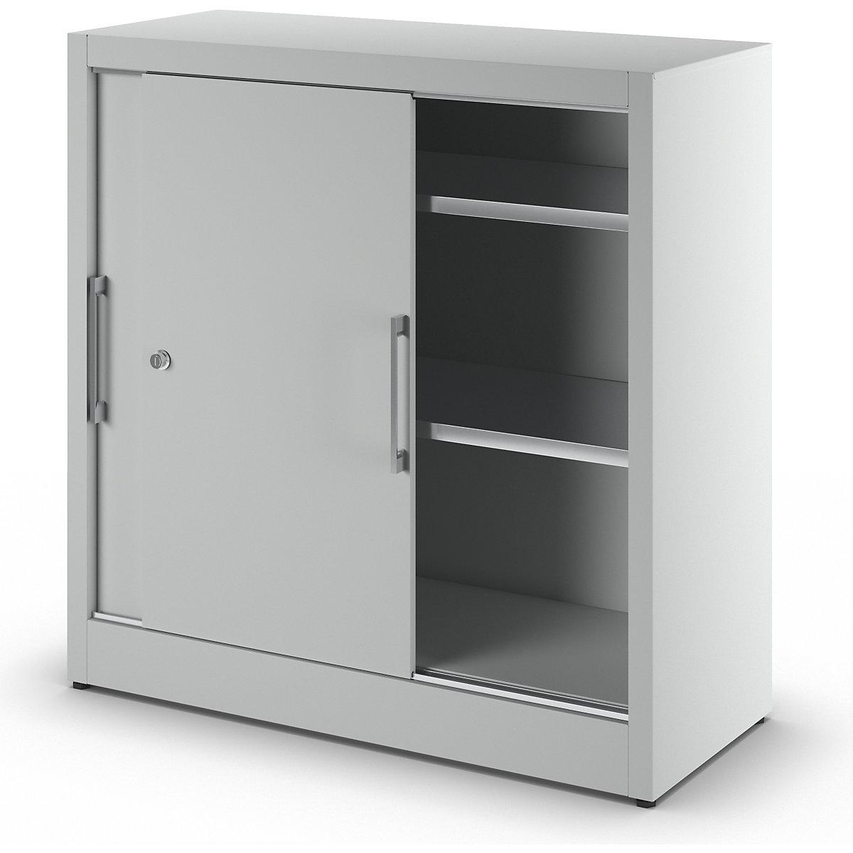 Sliding door cupboard, height 1000 mm – eurokraft pro (Product illustration 24)-23