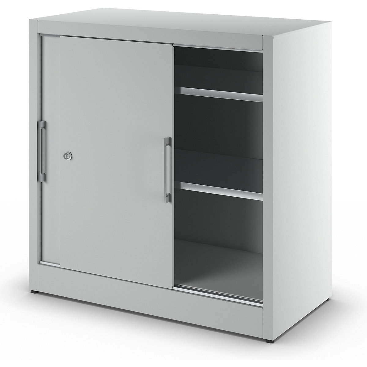 Sliding door cupboard, height 1000 mm – eurokraft pro (Product illustration 18)-17