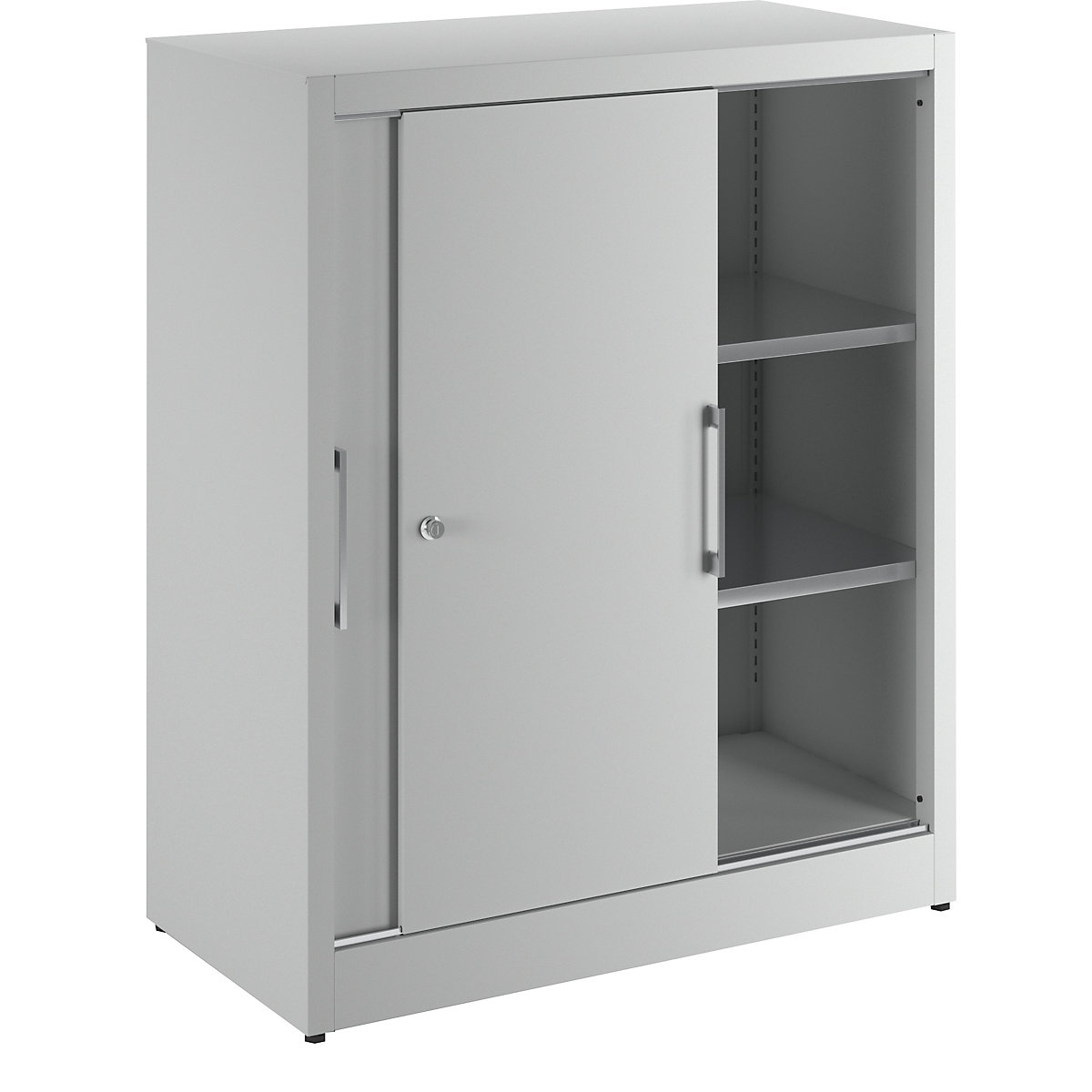 Sliding door cupboard, height 1200 mm – eurokraft pro