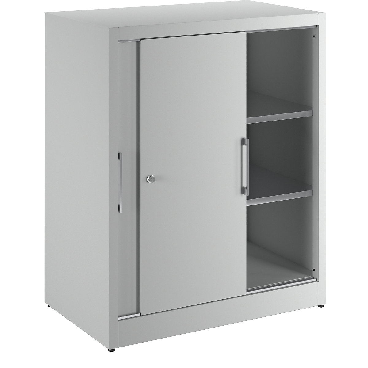 Sliding door cupboard, height 1200 mm - eurokraft pro