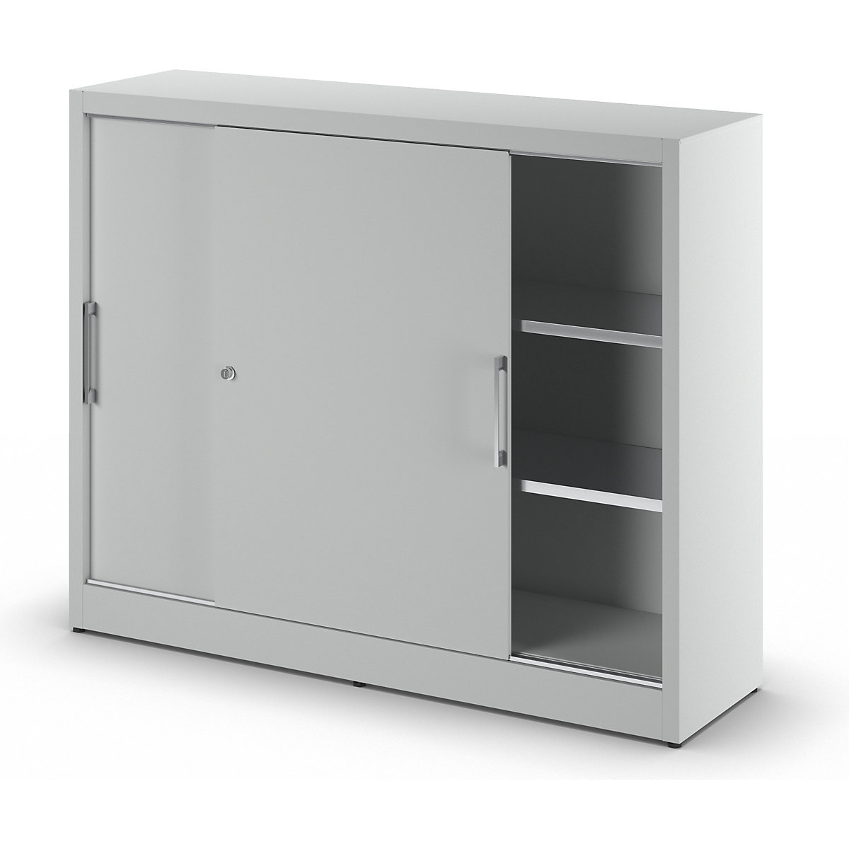 Sliding door cupboard, height 1200 mm – eurokraft pro (Product illustration 17)-16