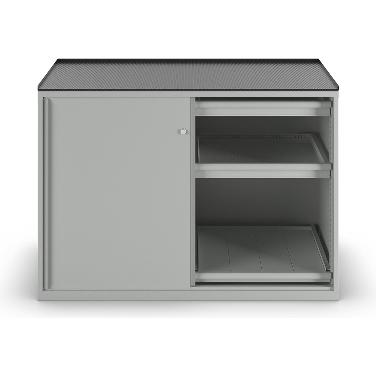 Sliding door cupboard, max. load of pull-out shelf 75 kg – LISTA (Product illustration 11)-10