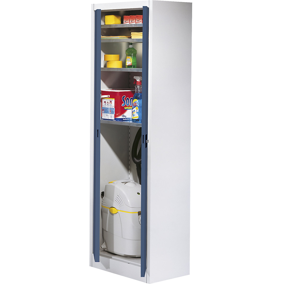 Storage cupboard, HxW 1950 x 600 mm – mauser (Product illustration 12)-11