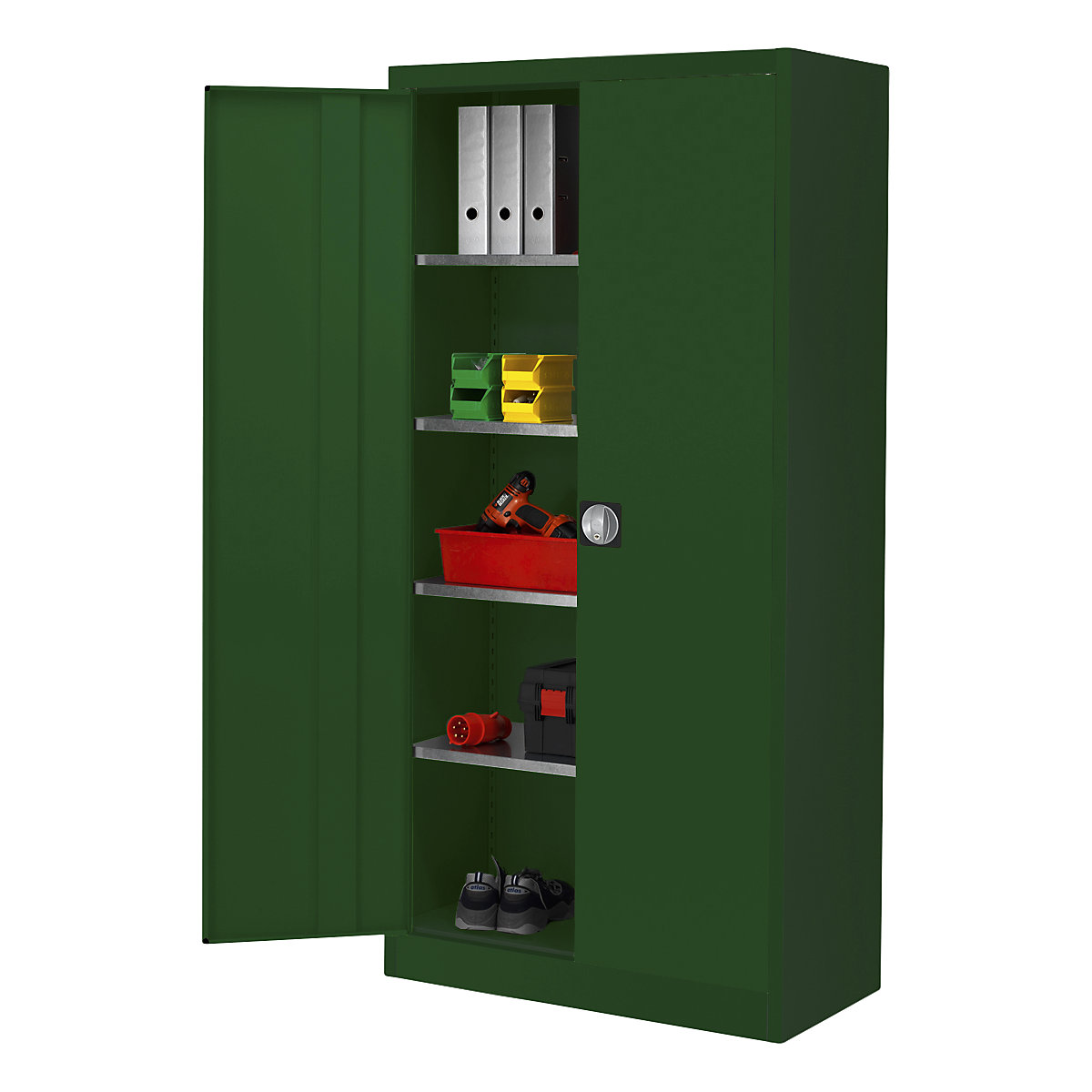Storage cupboard, HxW 1950 x 950 mm – mauser (Product illustration 2)-1