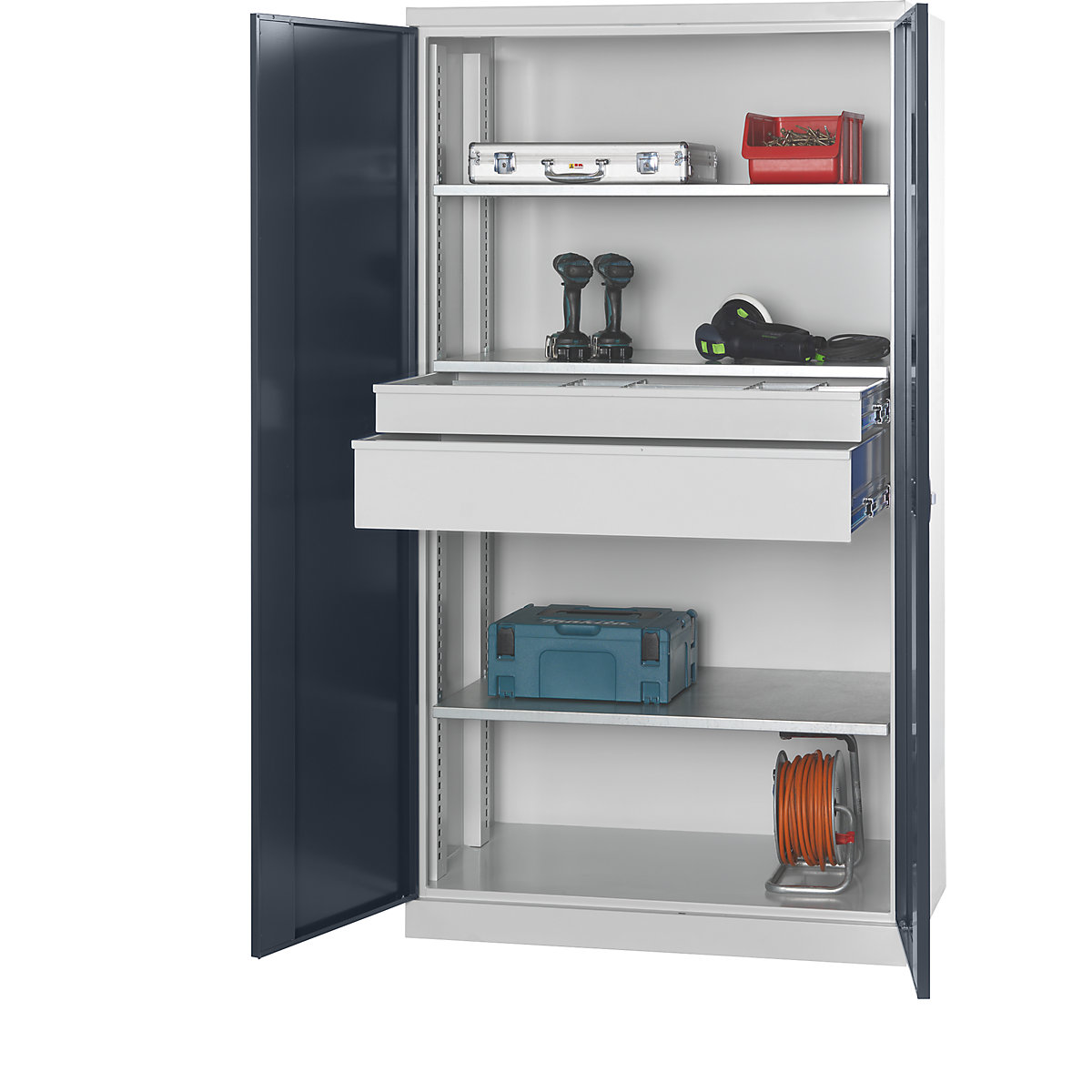 Storage cupboard – eurokraft pro (Product illustration 13)-12
