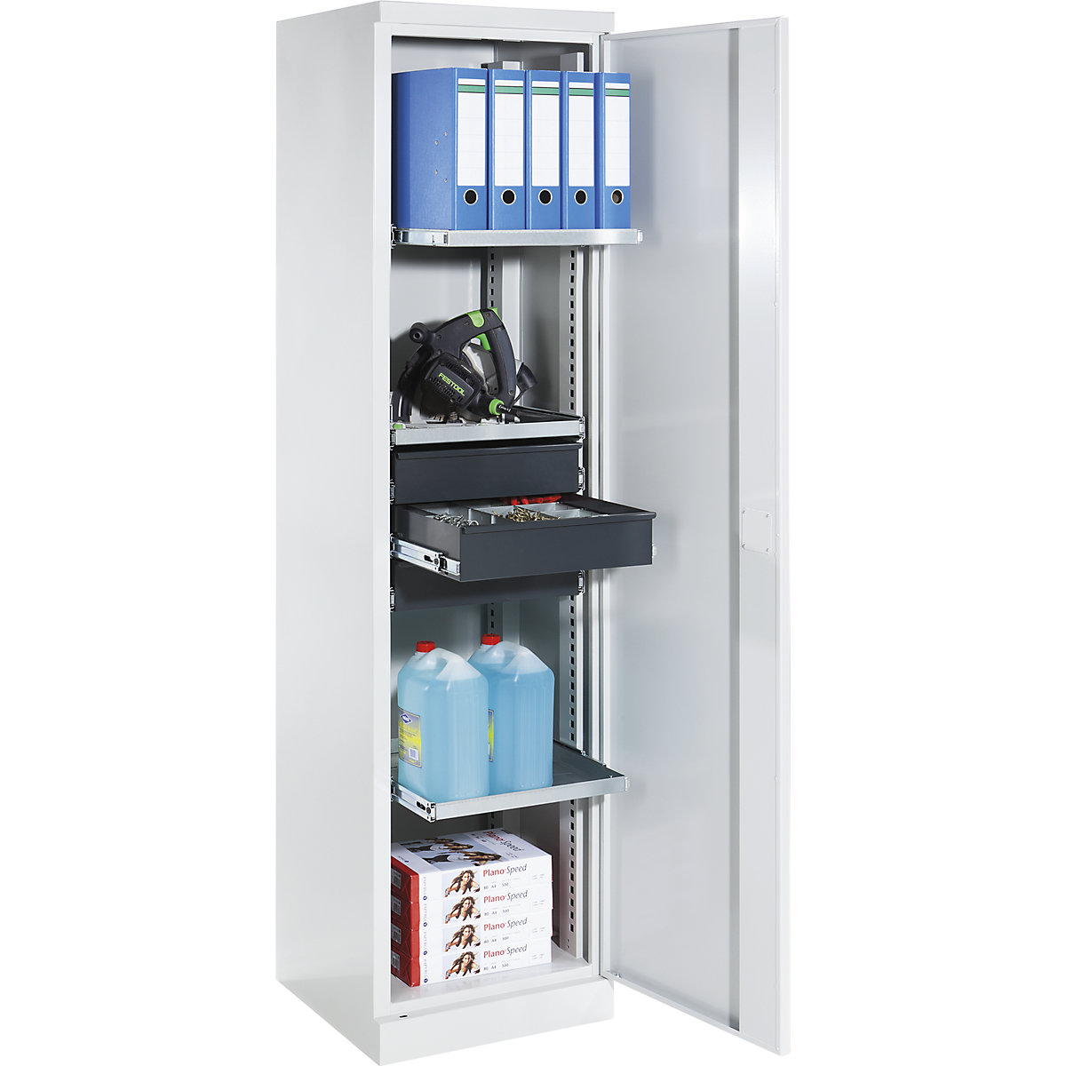 Storage cupboard – eurokraft pro (Product illustration 5)-4