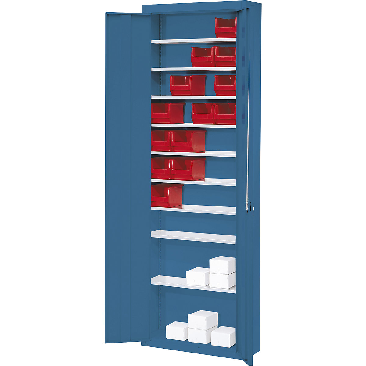 Storage cupboard, without open fronted storage bins – mauser (Product illustration 11)-10
