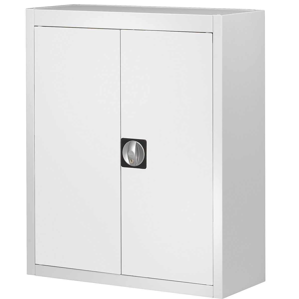Storage cupboard, without open fronted storage bins – mauser, HxWxD 820 x 680 x 280 mm, single colour, grey, 3+ items-6