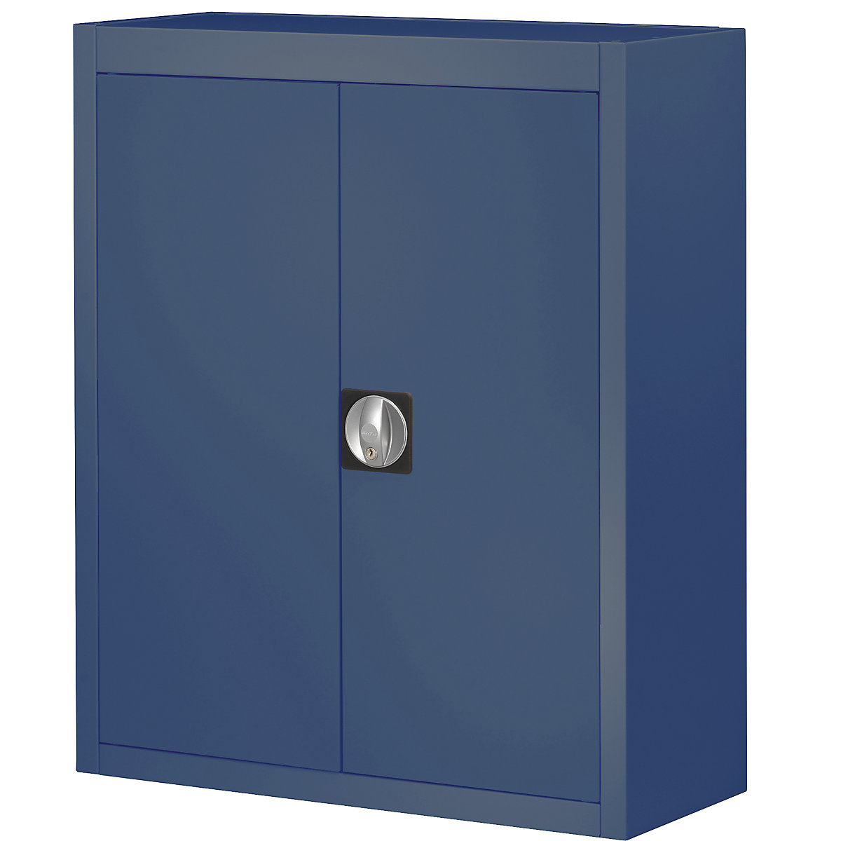 Storage cupboard, without open fronted storage bins – mauser, HxWxD 820 x 680 x 280 mm, single colour, blue, 3+ items-4