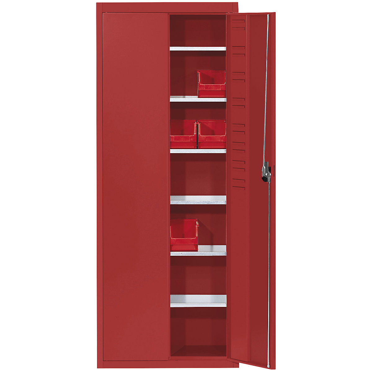 Storage cupboard, without open fronted storage bins – mauser (Product illustration 18)-17