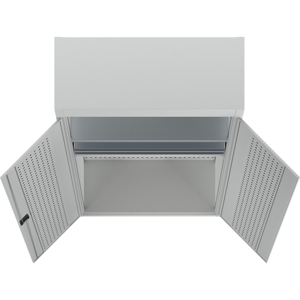Tool cupboard with perforations (Product illustration 5)-4