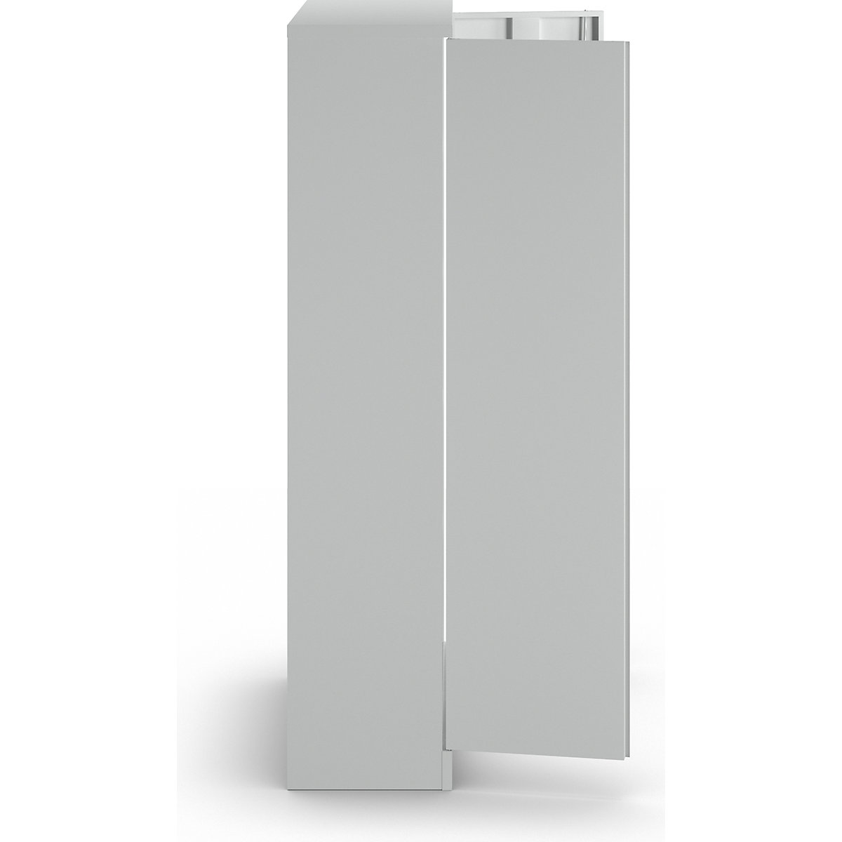 Universal hinged door cupboard – eurokraft basic (Product illustration 6)-5