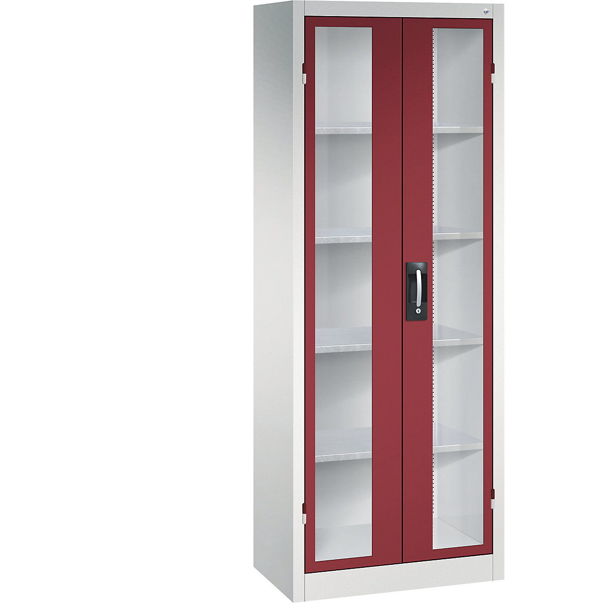 Vision panel double door cupboard – C+P (Product illustration 2)-1