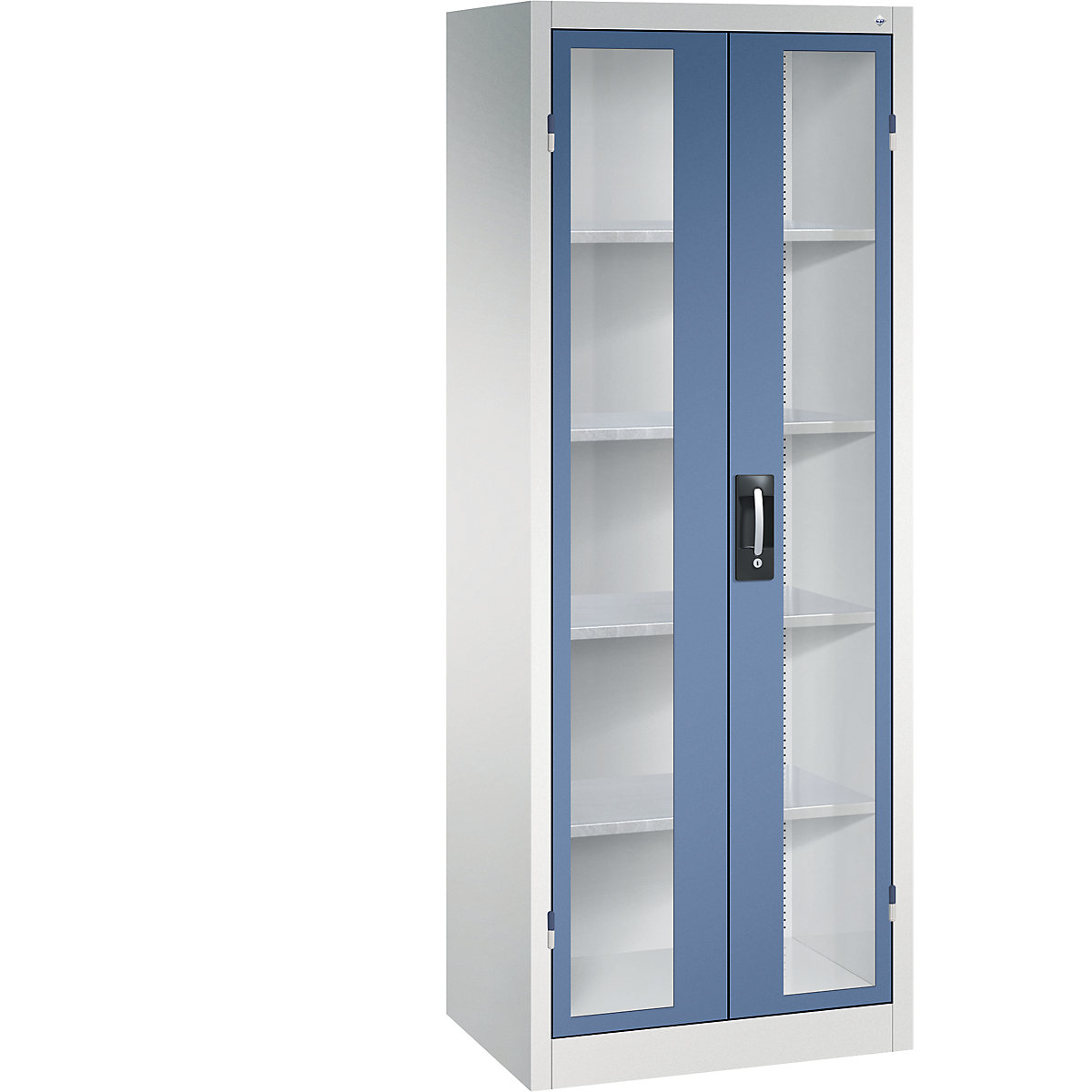 Vision panel double door cupboard – C+P (Product illustration 2)-1