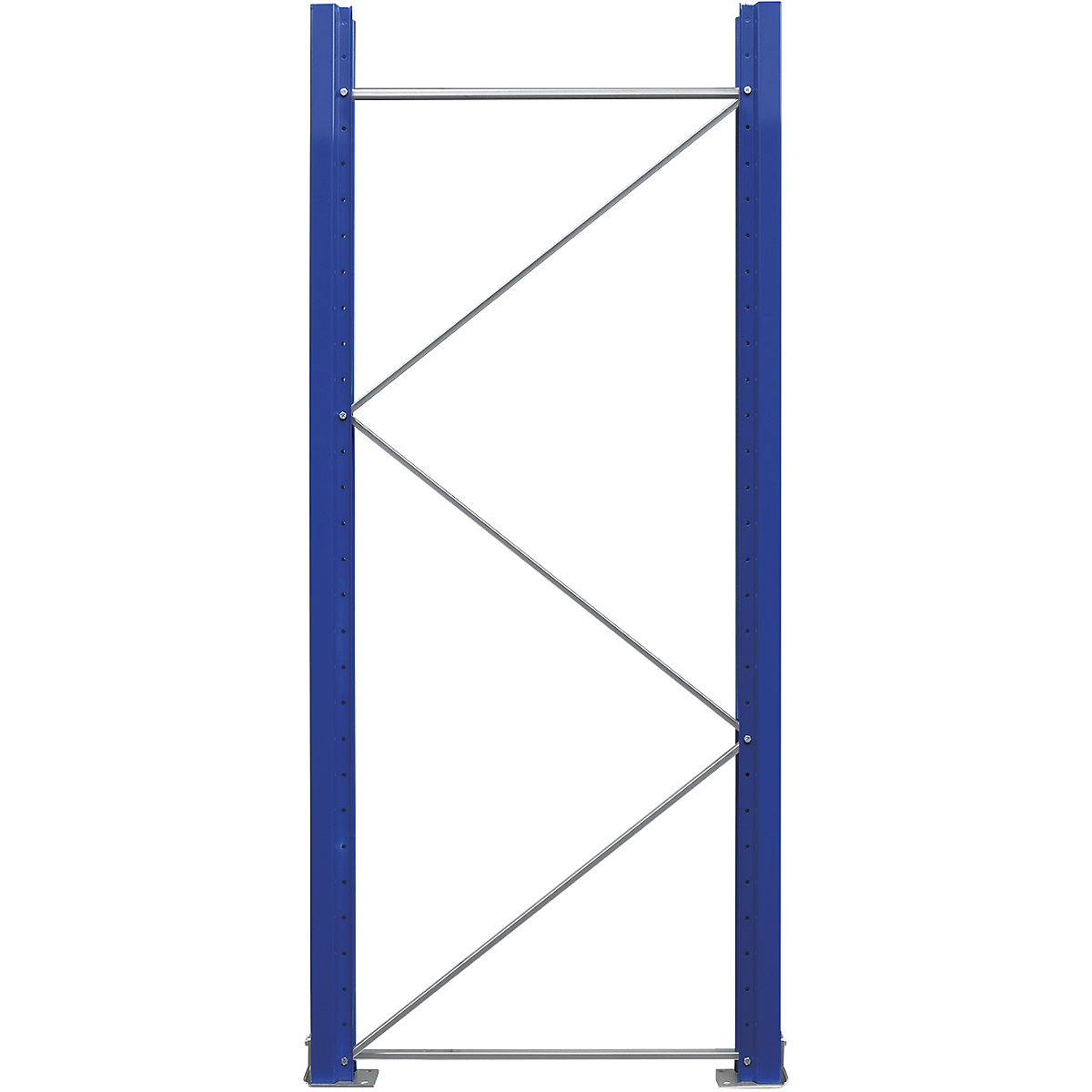 Palletstelling-staanderframe, gedemonteerd &ndash; eurokraft pro