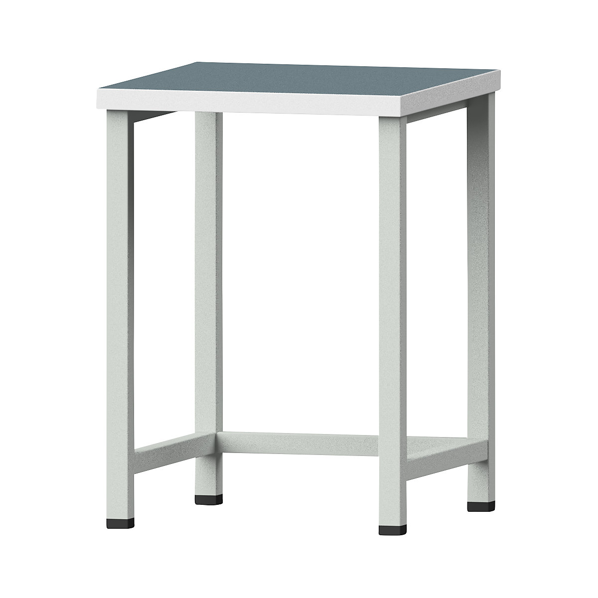 Kompaktowy stół warsztatowy – ANKE, szer. 605 mm, bez szafek dolnych, stacjonarny, płyta uniwersalna-5