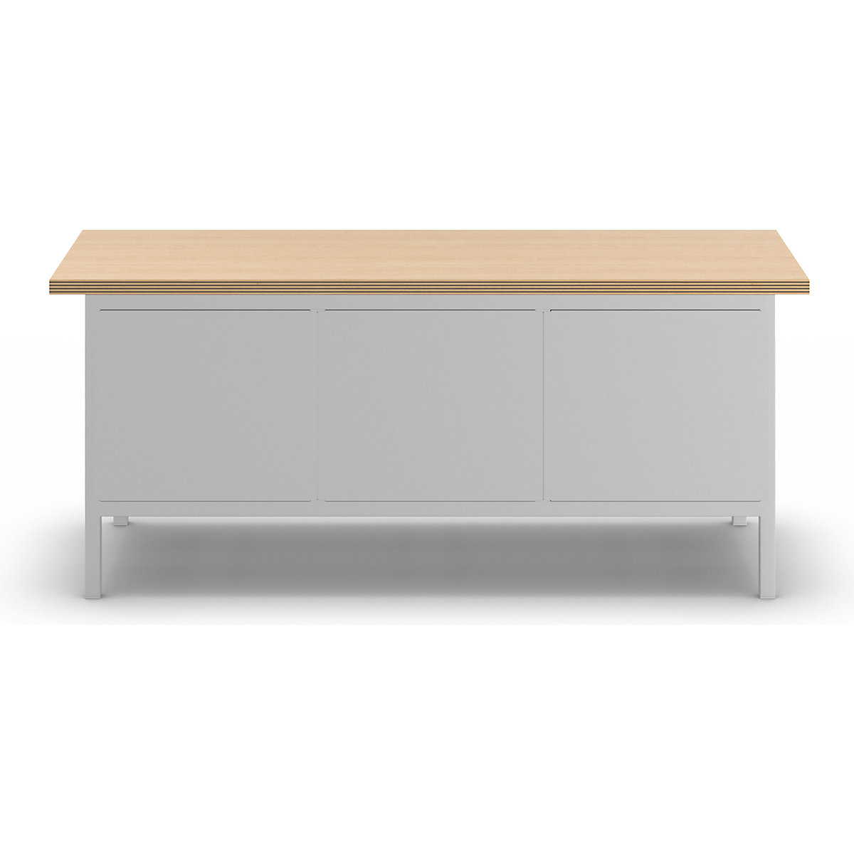 Stół warsztatowy, konstrukcja ramowa – LISTA (Zdjęcie produktu 7)-6