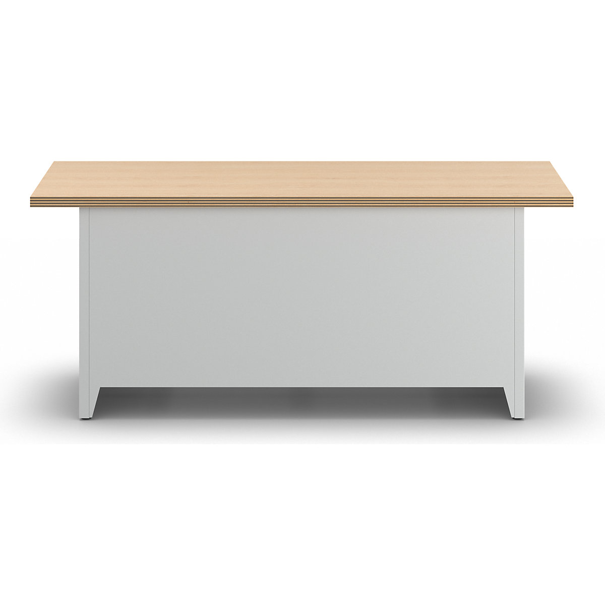 Stół warsztatowy, szerokość 2000 mm, konstrukcja ramowa – LISTA (Zdjęcie produktu 4)-3