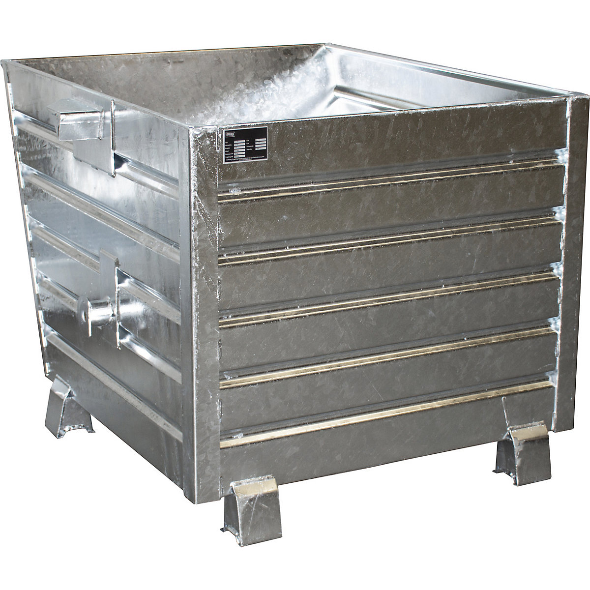 Benne basculante, emboîtable – eurokraft pro (Illustration du produit 6)-5