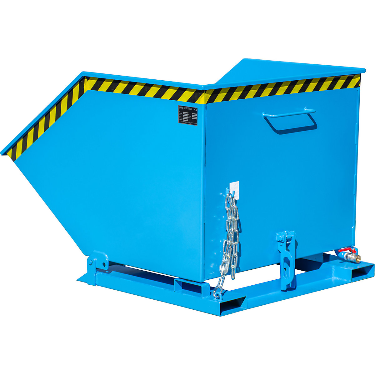 Benne basculante pour copeaux – eurokraft pro (Illustration du produit 8)-7