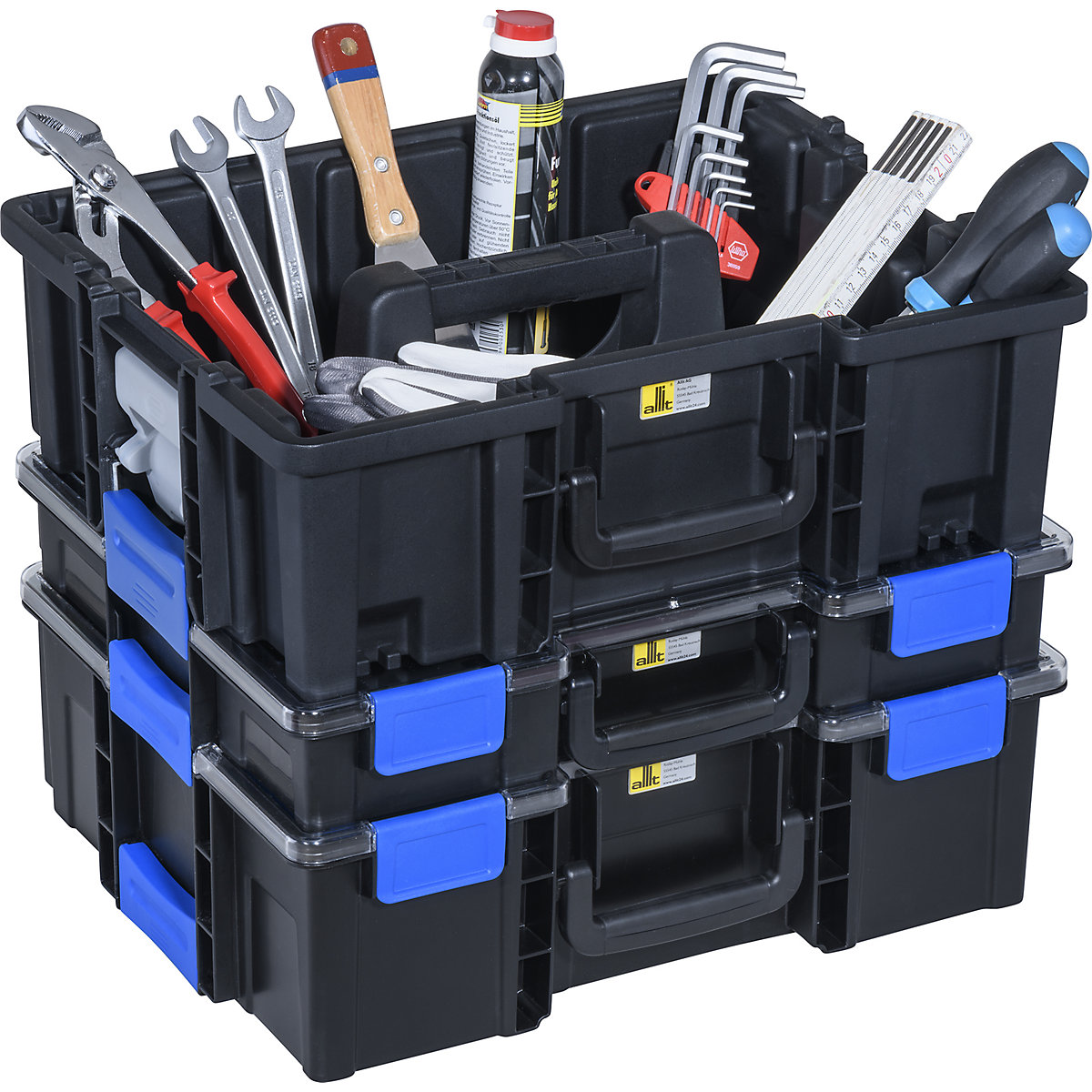 Boîte de transport professionnelle avec clips (Illustration du produit 4)-3