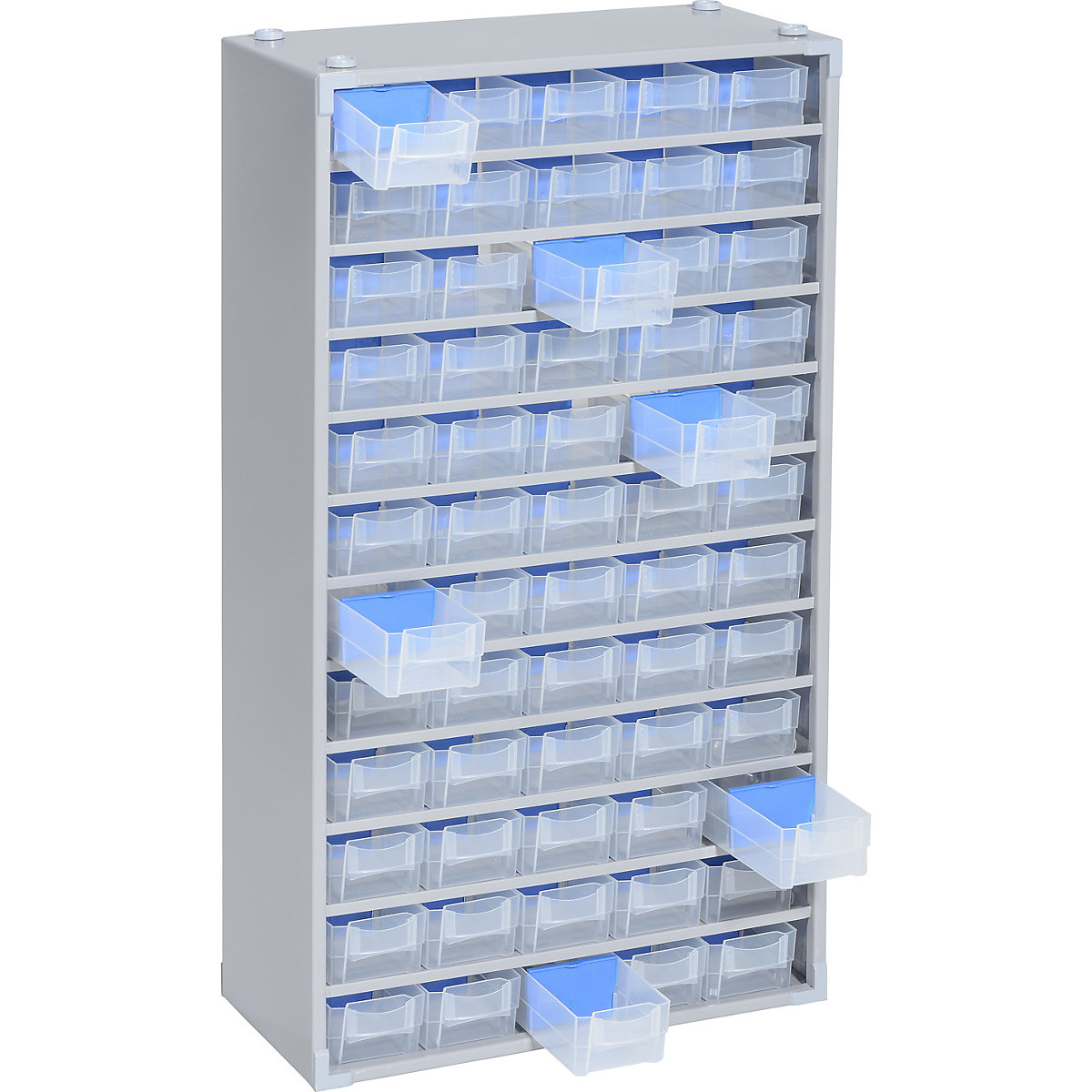 Bloc-tiroirs métallique pour petites pièces – eurokraft pro (Illustration du produit 4)-3