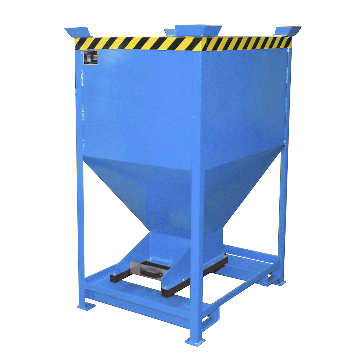 Conteneur-silo en forme d'entonnoir &ndash; eurokraft pro