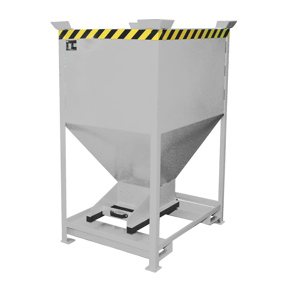 Conteneur-silo en forme d'entonnoir – eurokraft pro