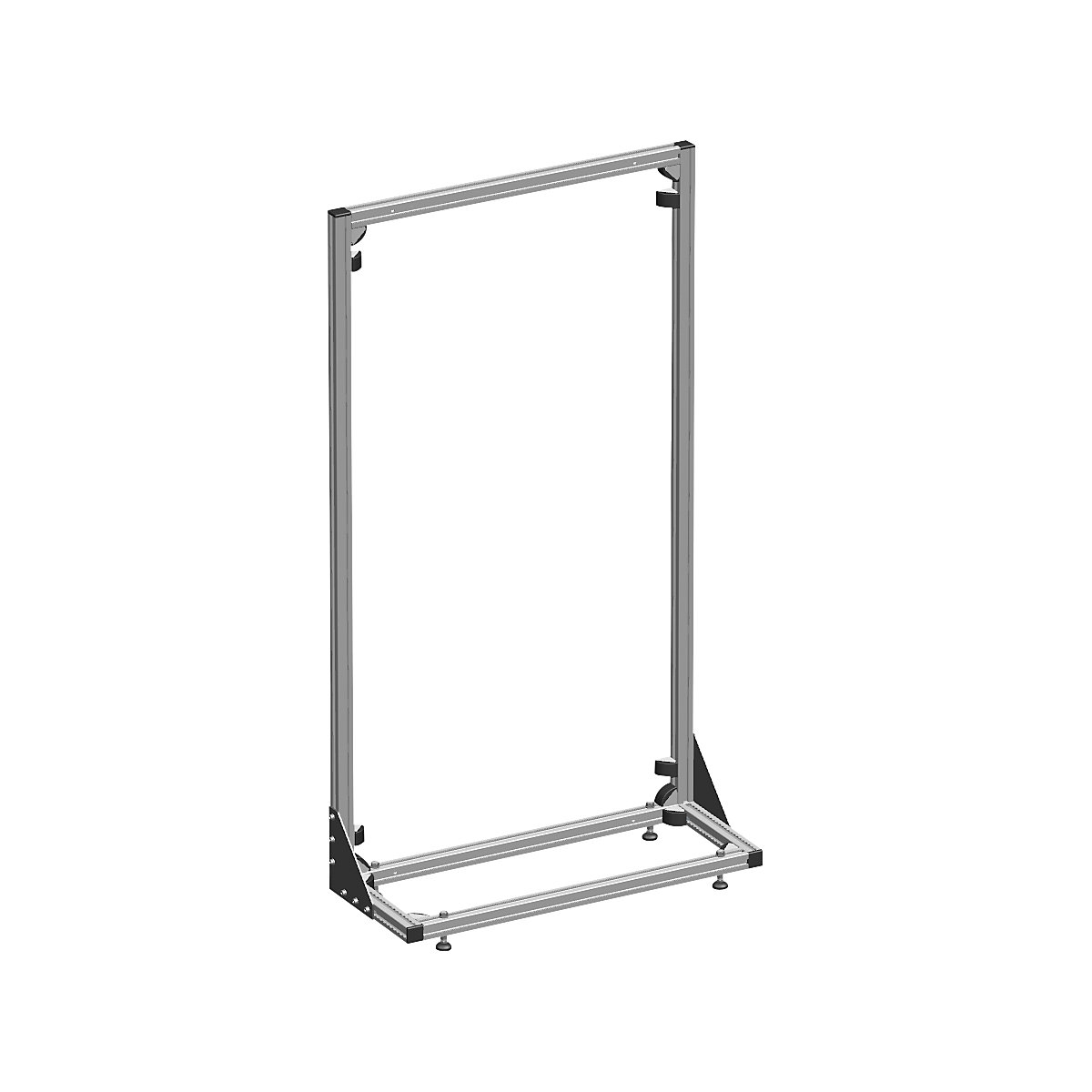 Rayonnage fixe pour bacs à bec