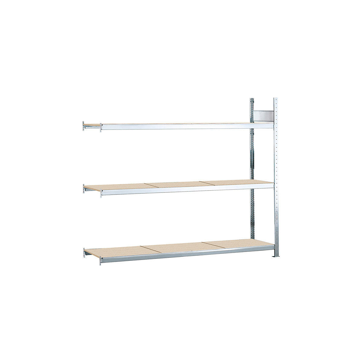 Rayonnage extra-large – SCHULTE, emboîté, h x l x p 2000 x 2500 x 800 mm, aggloméré, rayonnage additionnel-61