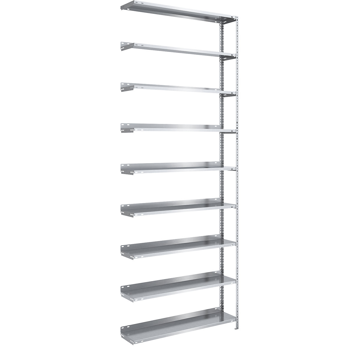 Rayonnage de bureau galvanisé à boulonner – hofe, hauteur rayonnage 2900 mm, rayonnage additionnel, largeur x profondeur 1000 x 300 mm-30