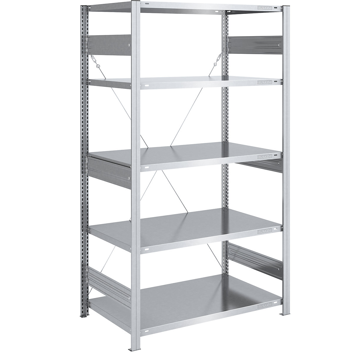 Rayonnage emboîtable pour charges lourdes &ndash; eurokraft pro