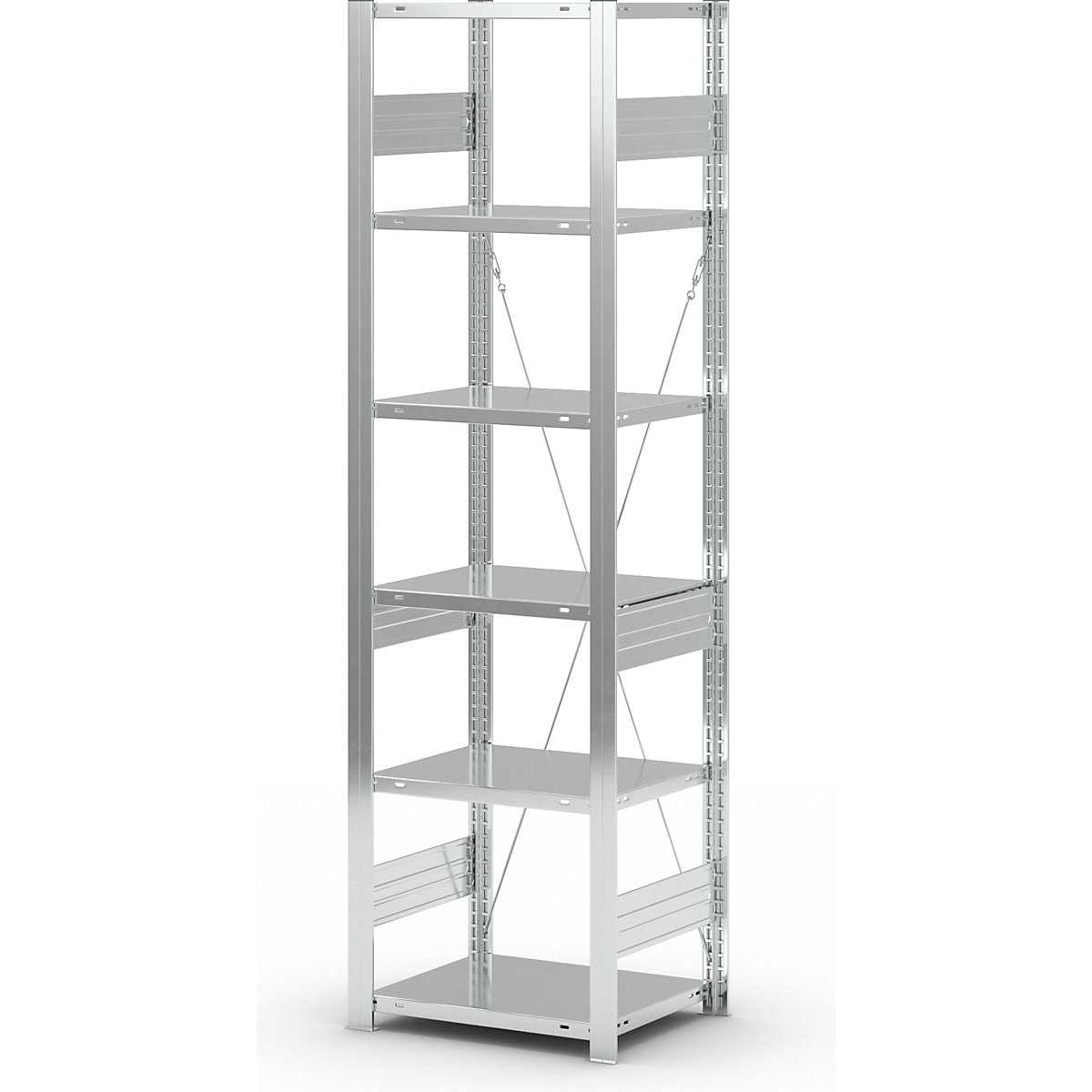 Rayonnage emboîtable pour charges lourdes – eurokraft pro (Illustration du produit 205)-204