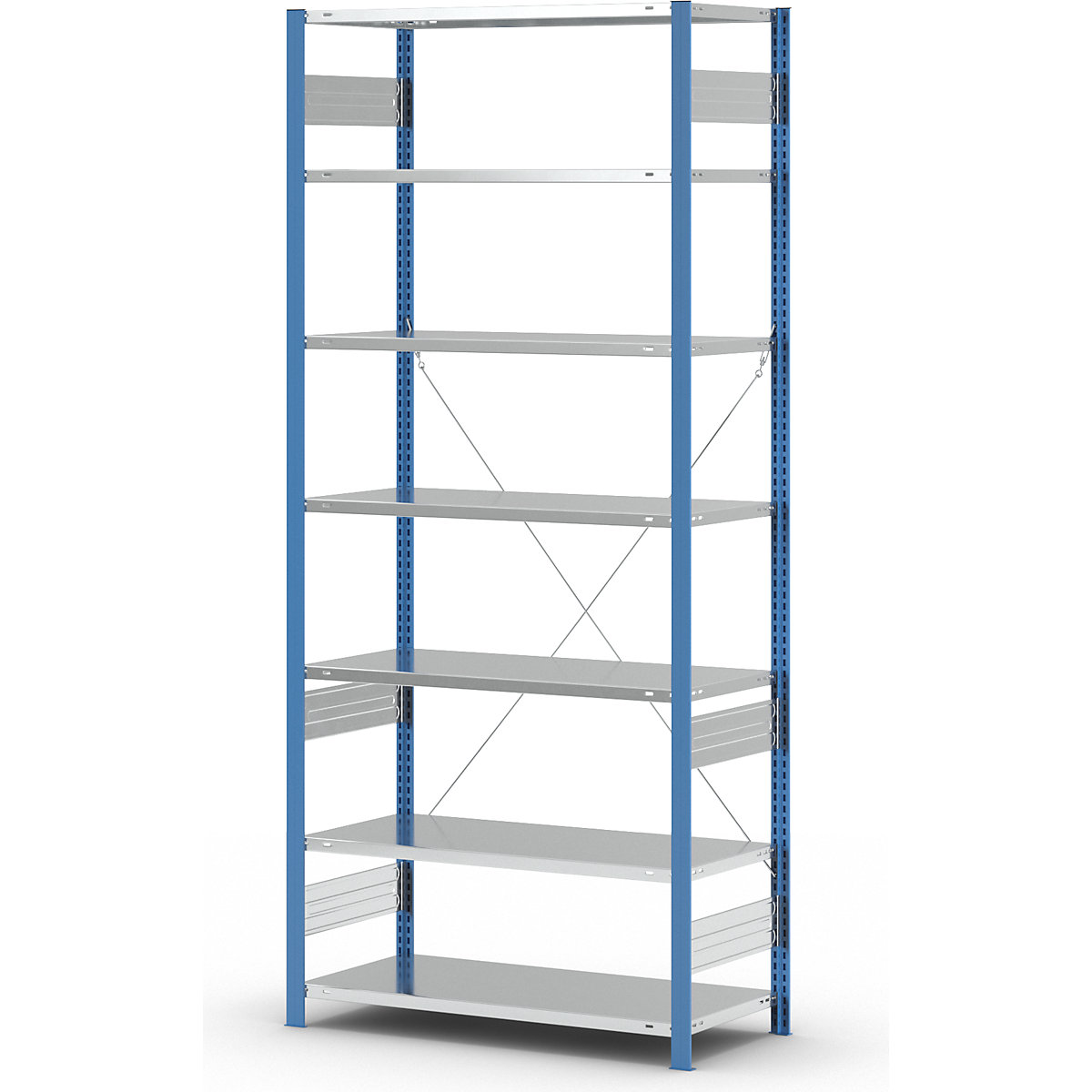 Rayonnage emboîtable, version légère – eurokraft pro (Illustration du produit 379)-378