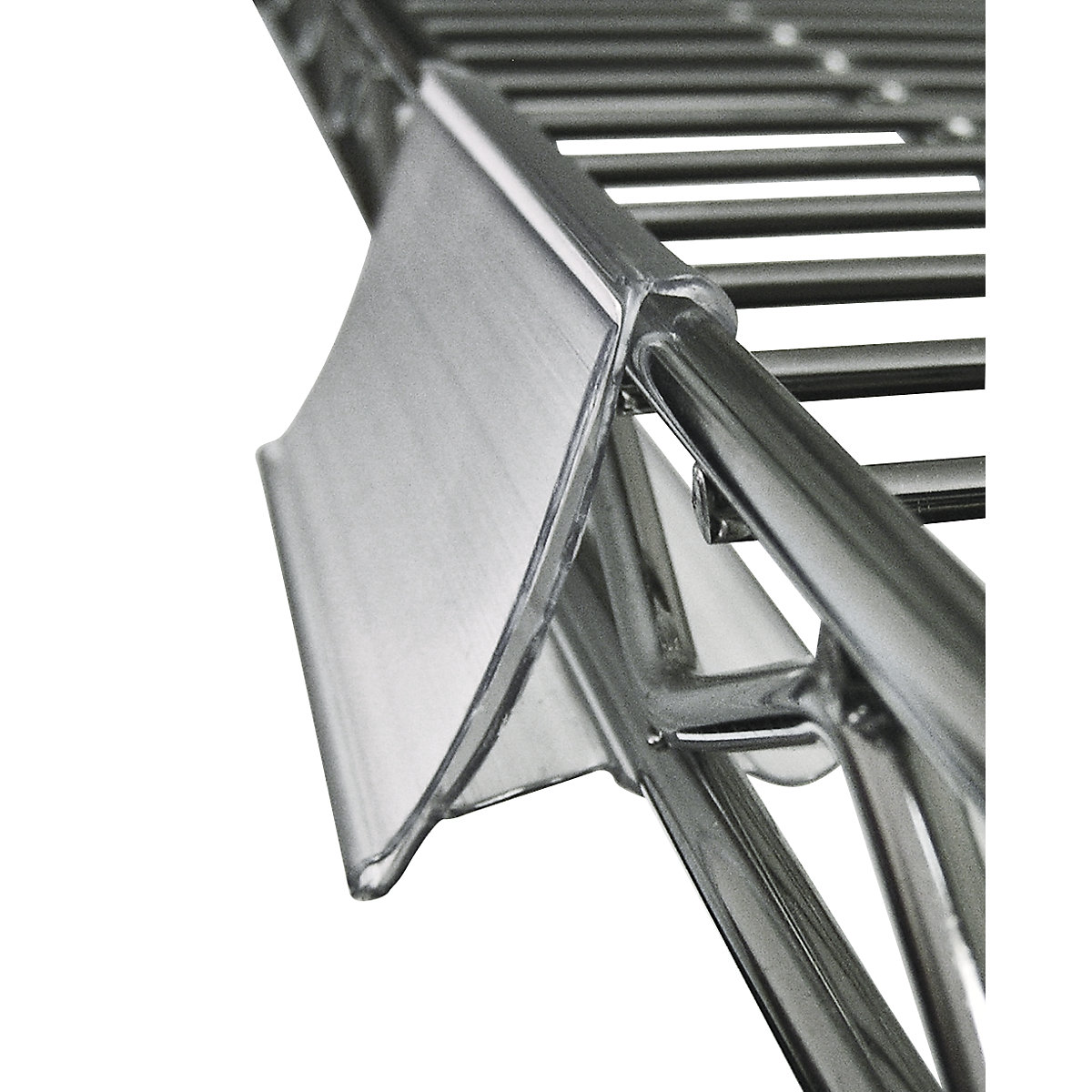 Label holder, plastic