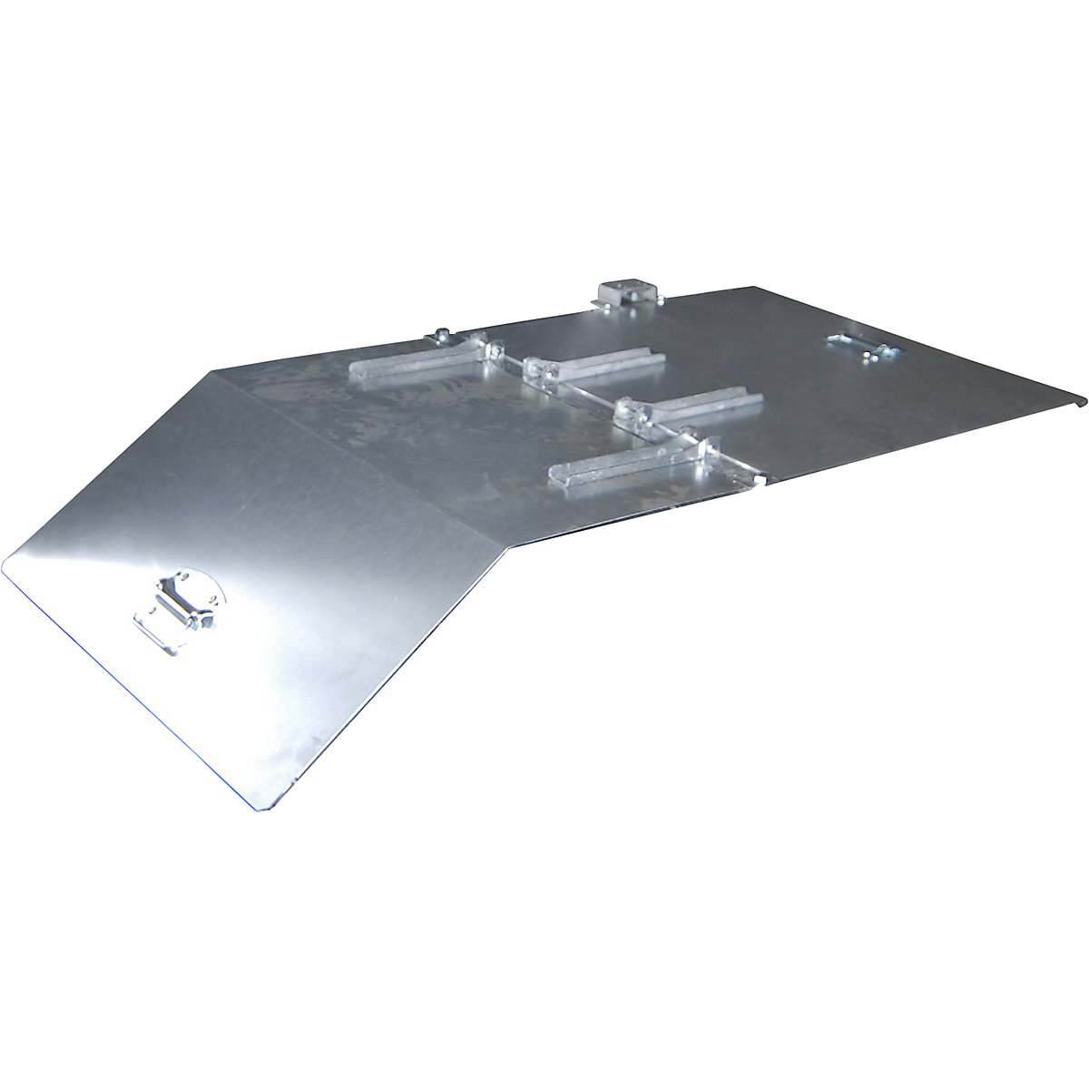 Lid for MINI tilting skips for metal swarf - eurokraft pro