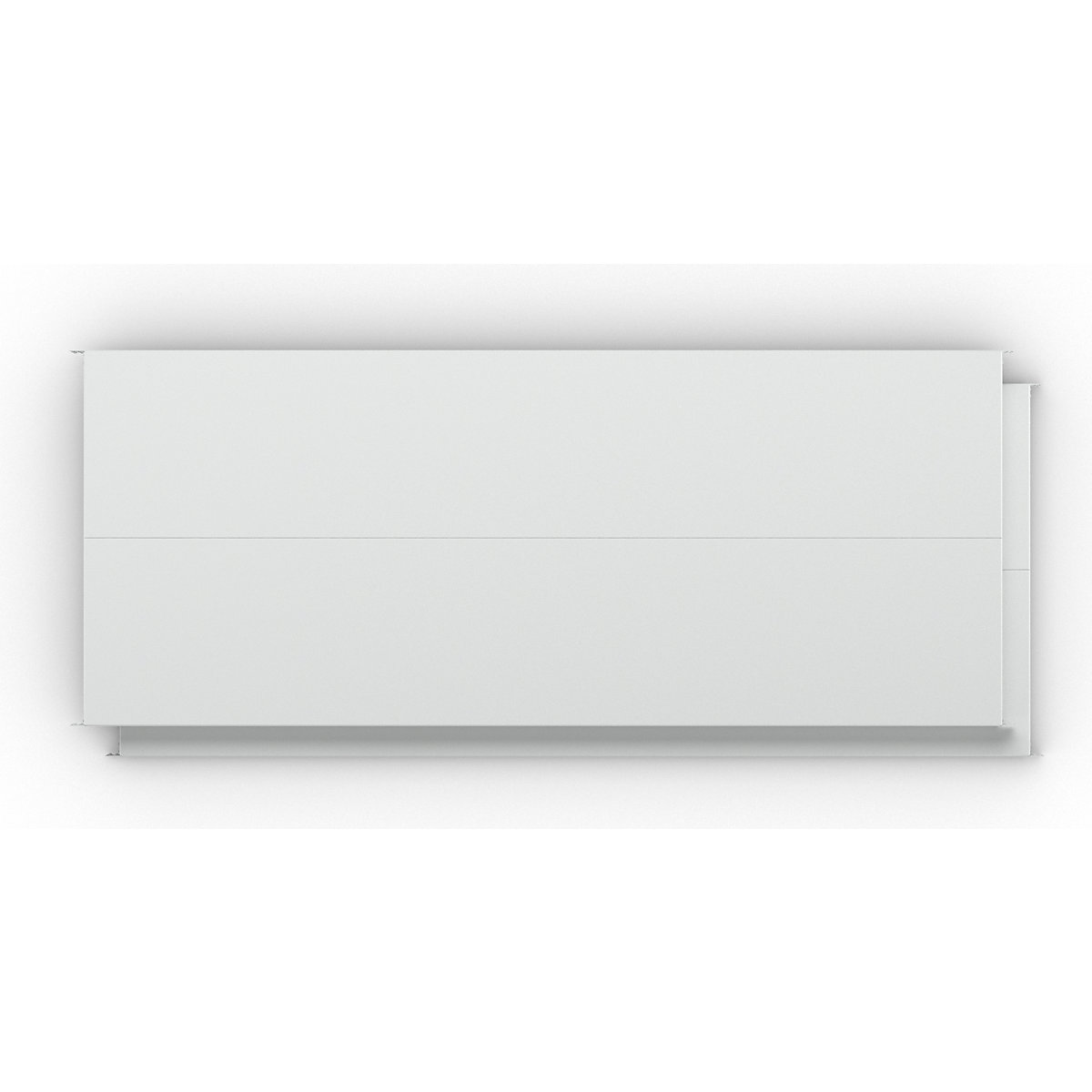 Sheet steel shelf, pack of 2 – eurokraft basic (Product illustration 4)-3
