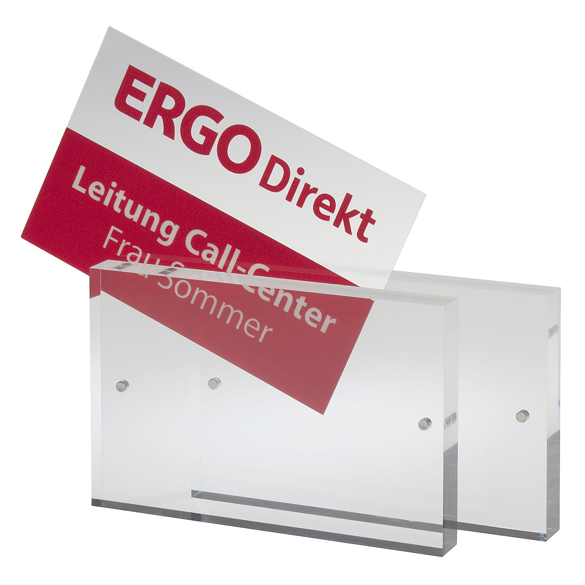 Tabletop stand, acrylic (Product illustration 2)-1