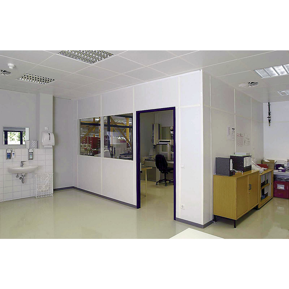 Flexible partition system, wall thickness 82 mm (Product illustration 4)-3