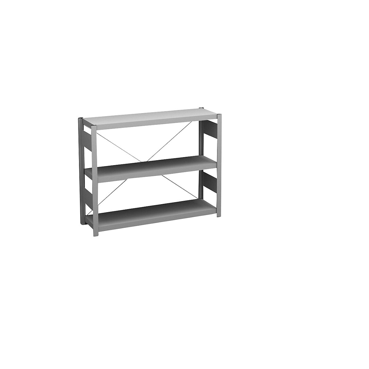 Zinc plated sideboard shelving unit - hofe
