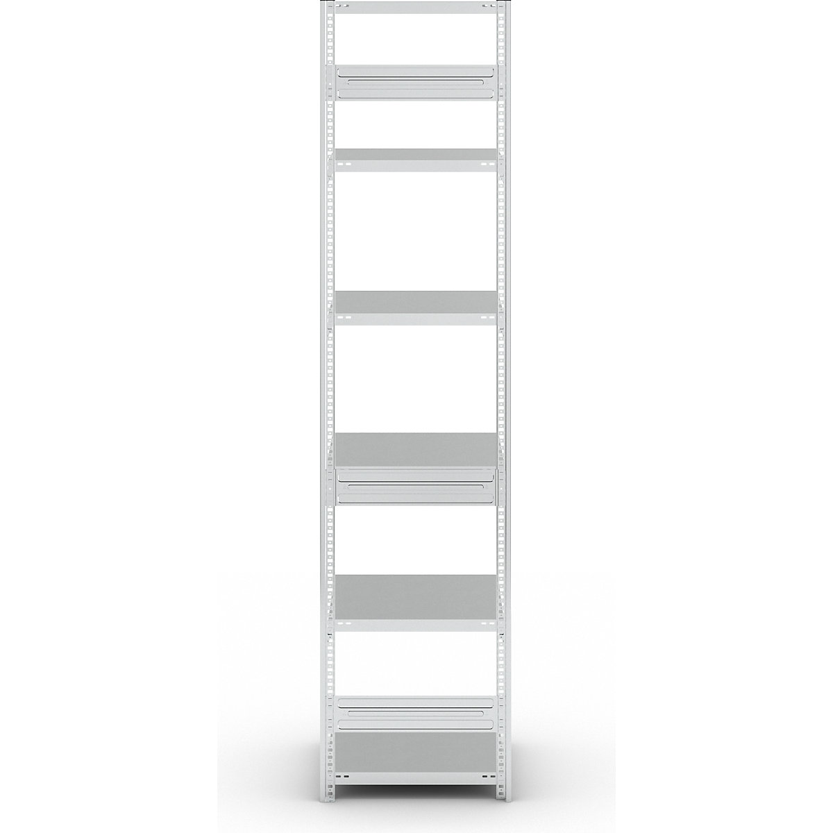 Boltless shelving unit, medium duty – eurokraft pro (Product illustration 164)-163