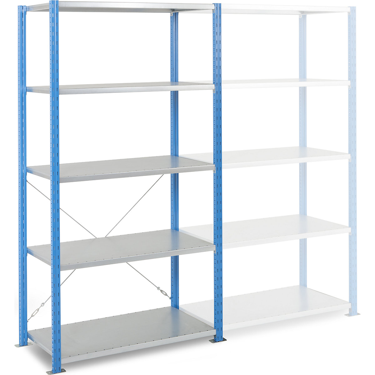 Heavy-duty boltless shelving – Manorga