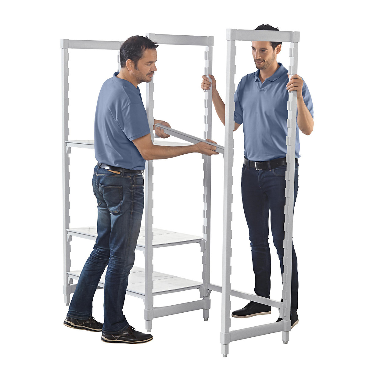 PREMIUM plastic boltless shelving unit system (Product illustration 9)-8