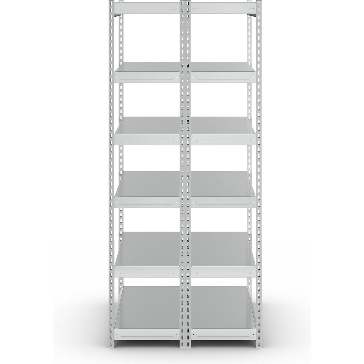 Stable boltless shelf unit, double sided – hofe (Product illustration 148)-147