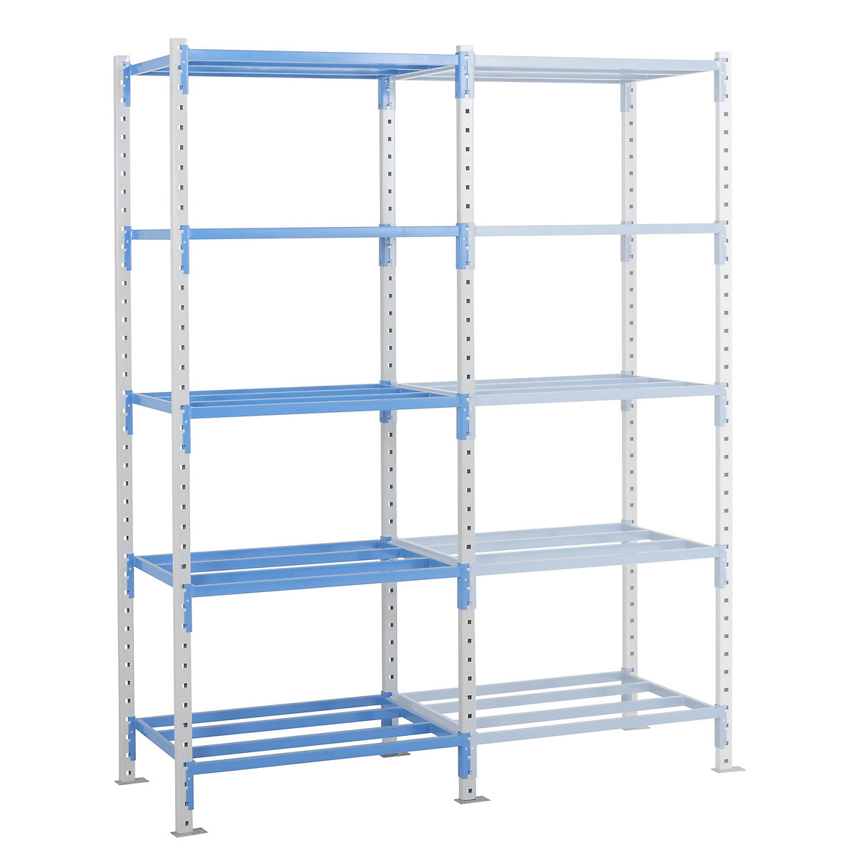 Tubular boltless shelving unit – Manorga (Product illustration 9)-8