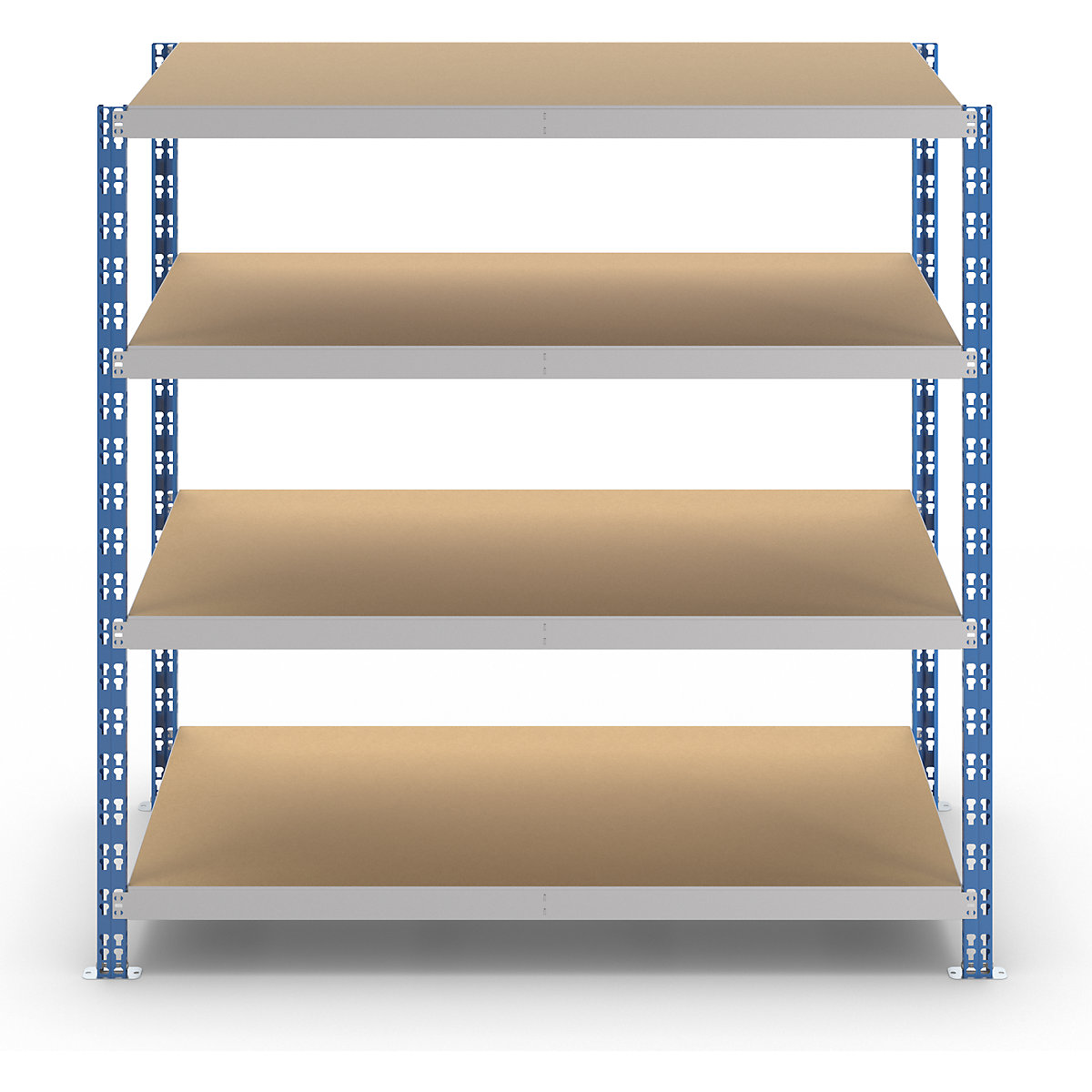 Wide span boltless shelf unit – eurokraft basic (Product illustration 7)-6